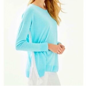 Lilly Pulitzer Light Blue Knit Top 🌊